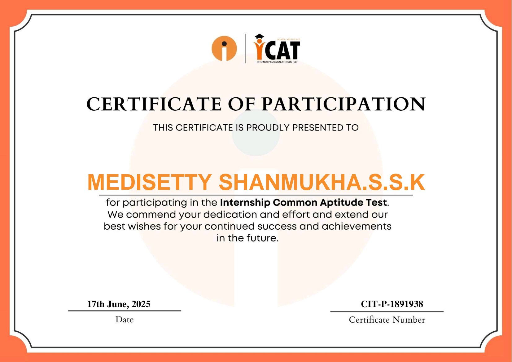 ICAT Technical Program