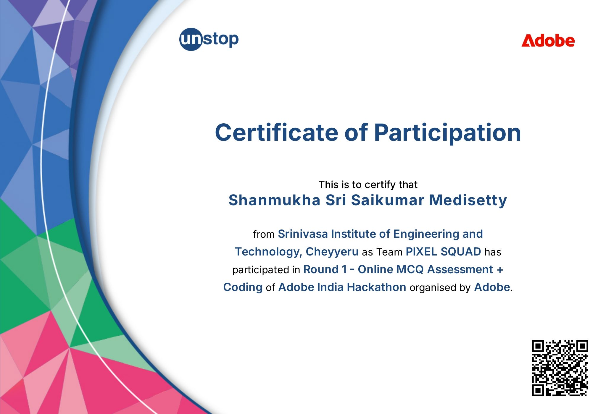 Unstop Achievements